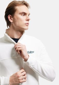 Koton HALF ZIPPERED  - Sudadera - white