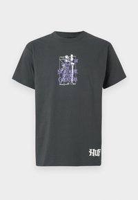 NIGHTMARE TEE UNISEX - Marškinėliai su spaudiniu - vintage black