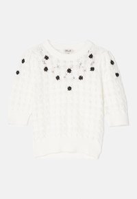 CAPONI - T-shirt imprimé - cloud dancer