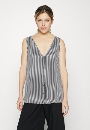 Vero Moda VMBUMPY  - Blúz - white/black