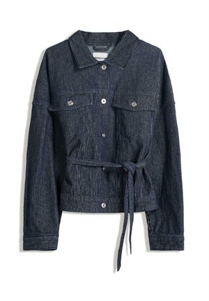 TEXTURED - Denim jacket - royal blue