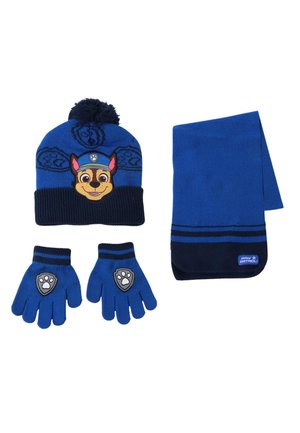 3-TEILIGES PAW PATROL WINTER-SET - Schal - blue