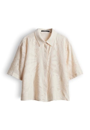 someday., BOXY FLORAL STRUCTURE - Hemdbluse - natural glaze