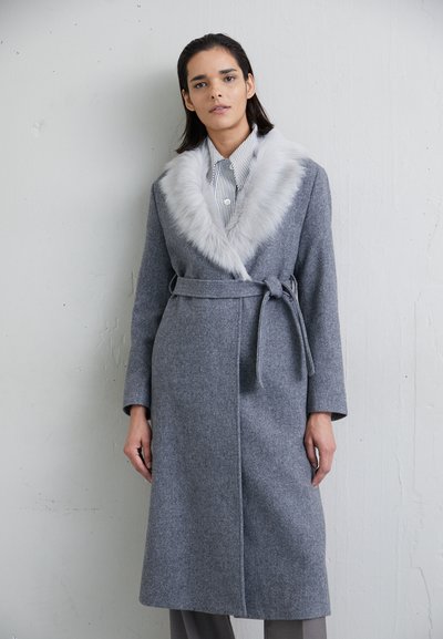 STUDIO ID JENNI COAT WITH COLLAR - Κλασικό παλτό - grey