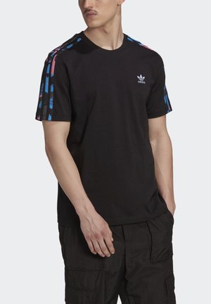 CAMO - T-shirt con stampa - black