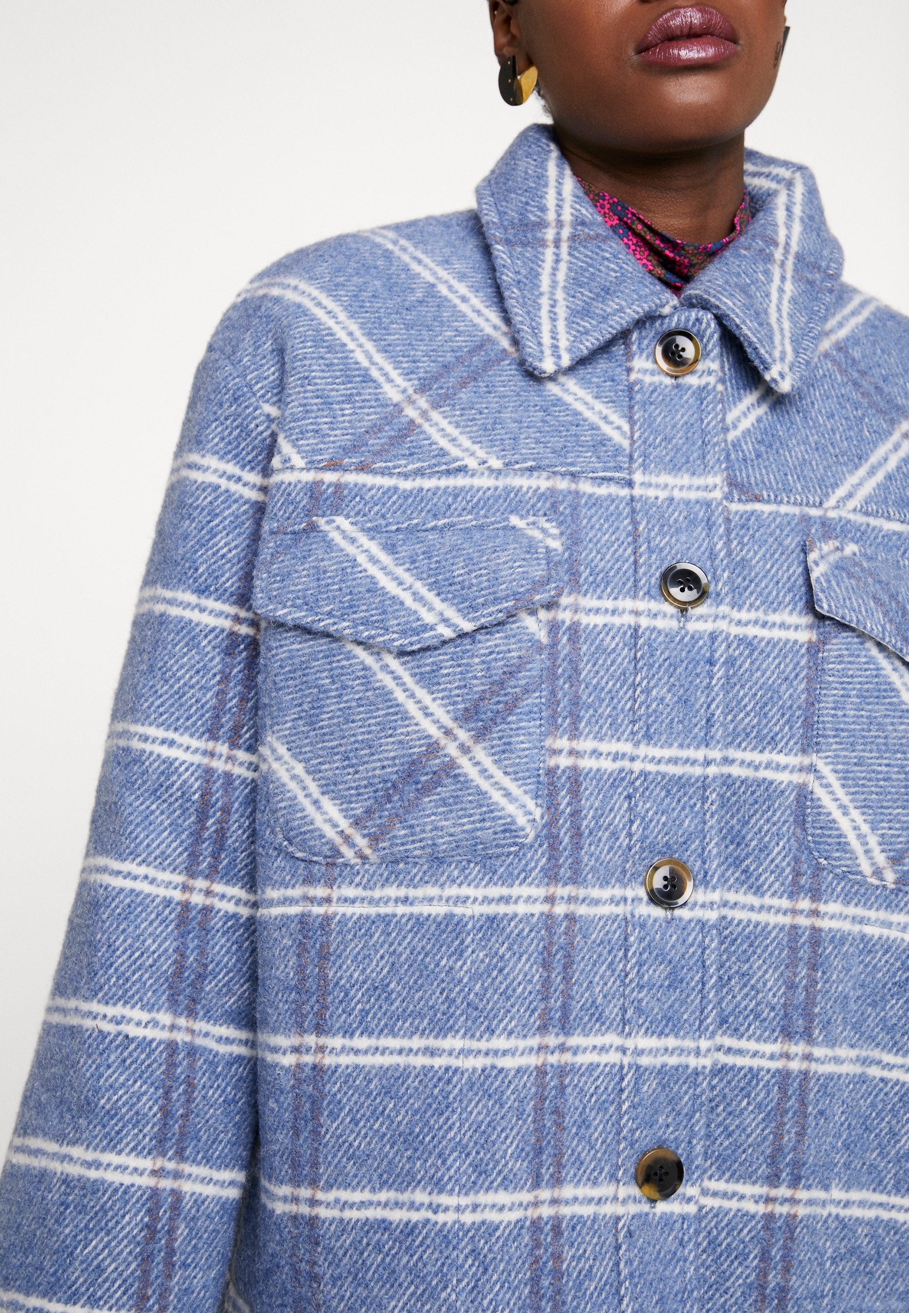Samsøe Samsøe LEONIE JACKET Lett jakke zen blueblå Samsøe Samsøe LEONIE JACKET Lett jakke zen blueblå