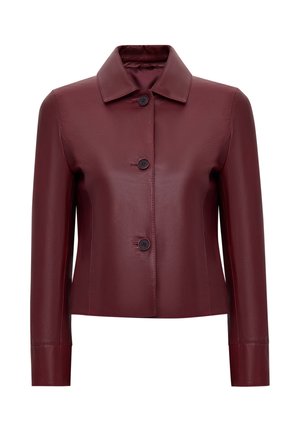 BEATRIX - Giacca di pelle - dark red