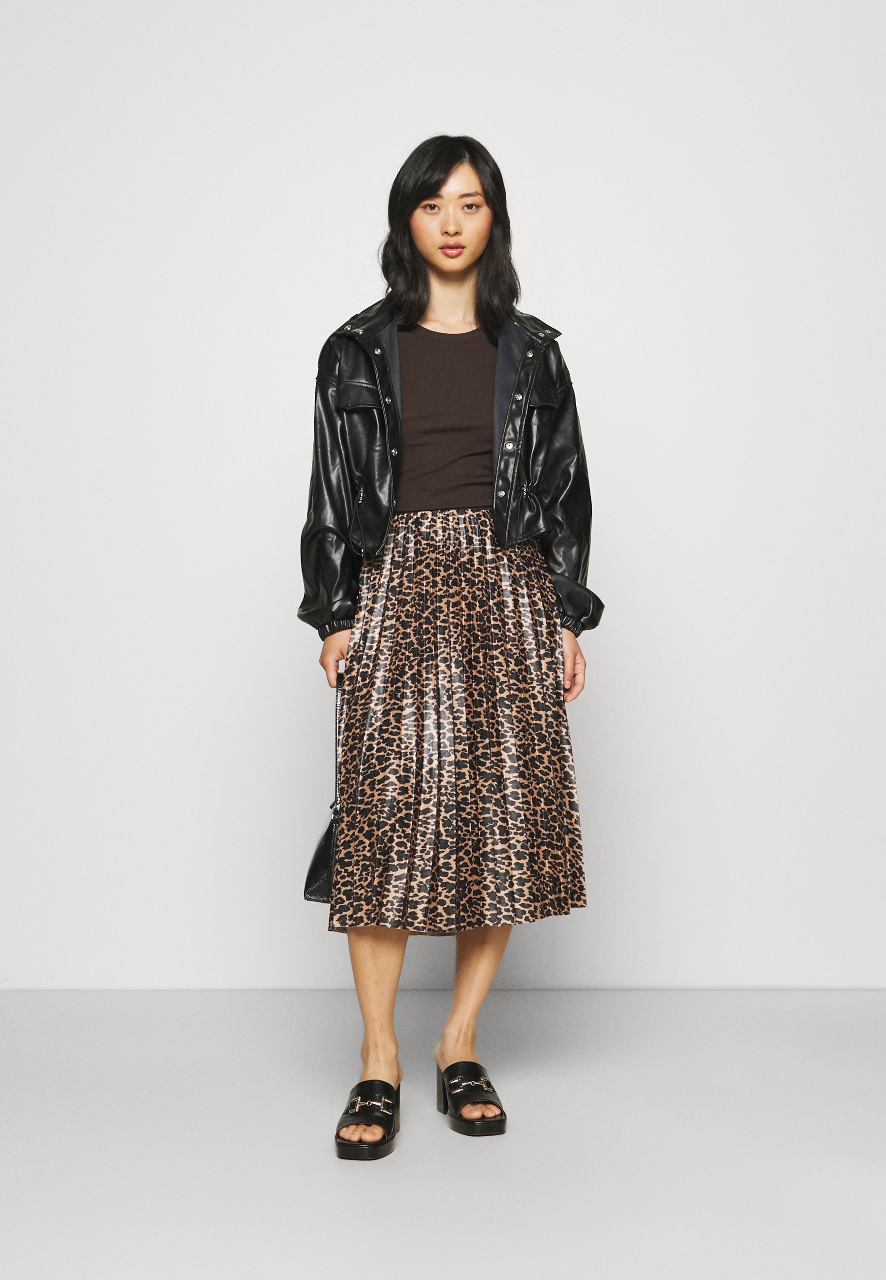 Femme VINITBAN PRINT SKIRT - Jupe plissée Femme VINITBAN PRINT SKIRT - Jupe plissée