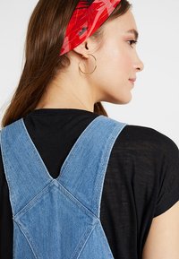 JoJo Maman Bébé DUNGAREES - Montérky - light blue denim