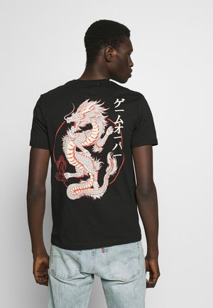 T-shirt print - black