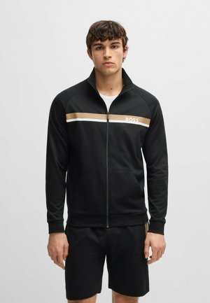 BOSS AUTHENTIC - Zip-up sweatshirt - black one