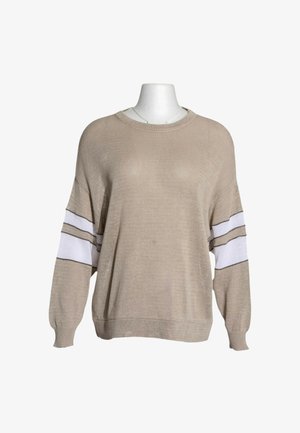 Brunello Cucinelli, JUMPER BEIGE - Pullover - beige