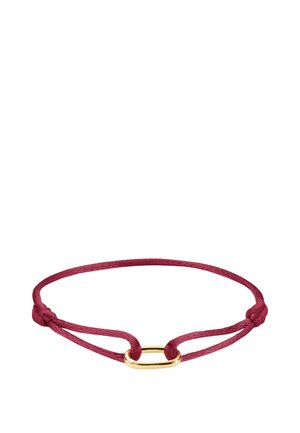 CONNECT - Armband - burgund gelbgoldfarben