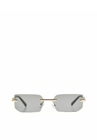 Bershka RECTANGULAR - Sonnenbrille - black