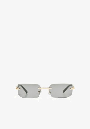 RECTANGULAR - Sonnenbrille - black