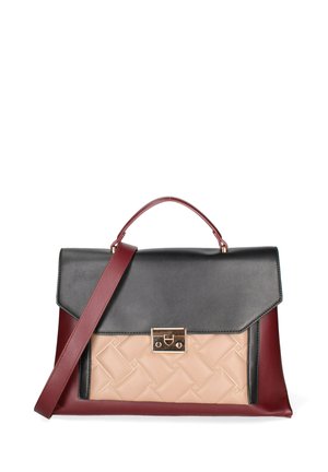 Diana&Co Handbag - dark red and beige
