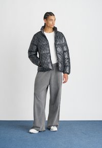 '47 LOGO GLOSS PUFF JACKET - Veste d'hiver - black