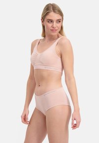 Bamboo Basics BASICS-2 PACK-SEAMLESS HIPSTER - Trusser - beige