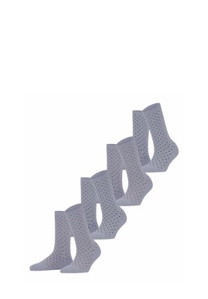 FINE DOT 4-PACK - Socken - blue fog