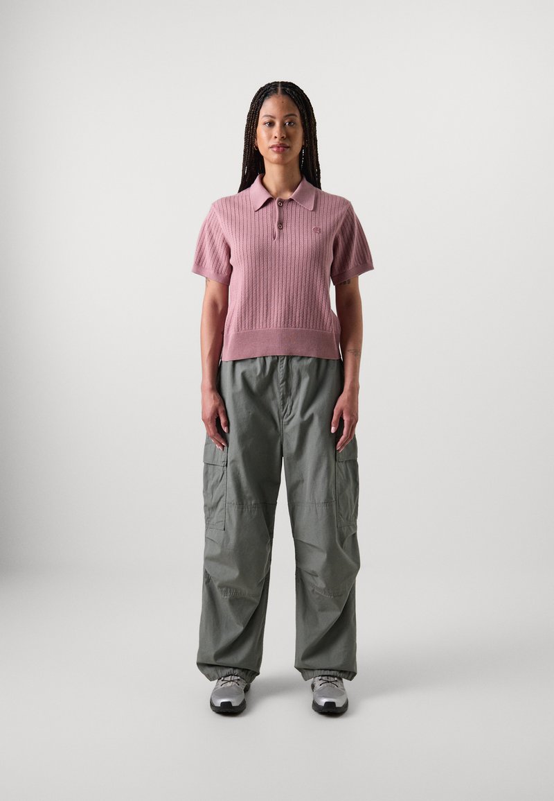 Carhartt WIP NORLINA - Polo - dusty fuchsia