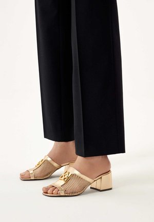 Kazar, SAGE - Mules à talons - gold