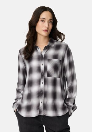 AUS REINER  - Skjortebluser - grey melange check
