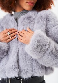 GINI LONDON Winter jacket - silver