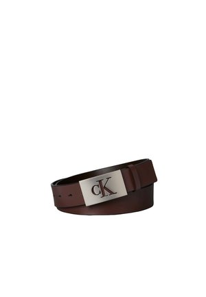Calvin Klein PLAQUE - Gürtel - brown