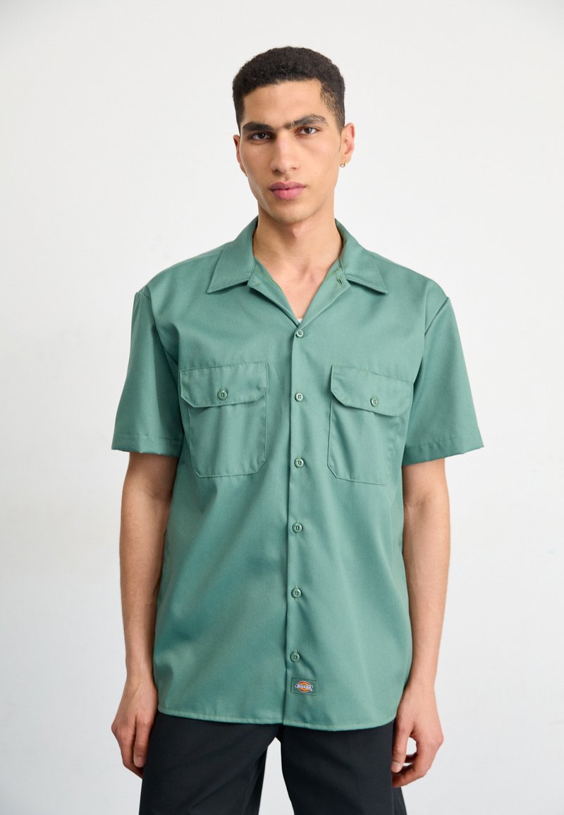 Dickies - WORK  - Shirt - dark forest, Enlarge