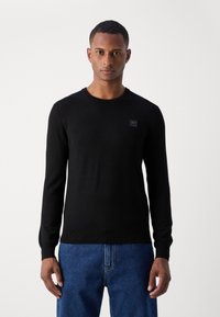 Antony Morato WITH LOGO PATCH - Pulover - black
