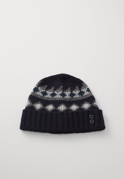 Ron Dorff INTERSIA BEANIES UNISEX - Gorro - navy