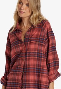 Billabong BEST TIME - LANGÄRMLIGES - Skjortebluser - red