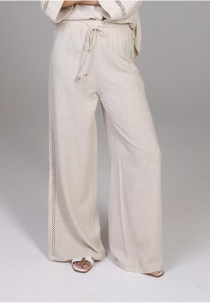 Estelou, PATTER  - Pantalones - beige