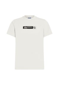 Karl Lagerfeld Jeans SLIM GRAPHIC  - Potiskana majica - white