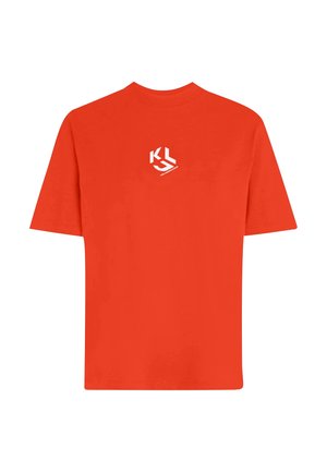 Karl Lagerfeld Jeans, KLJ REG MONOGRAM TEE - Tricou cu imprimeu - grenadine