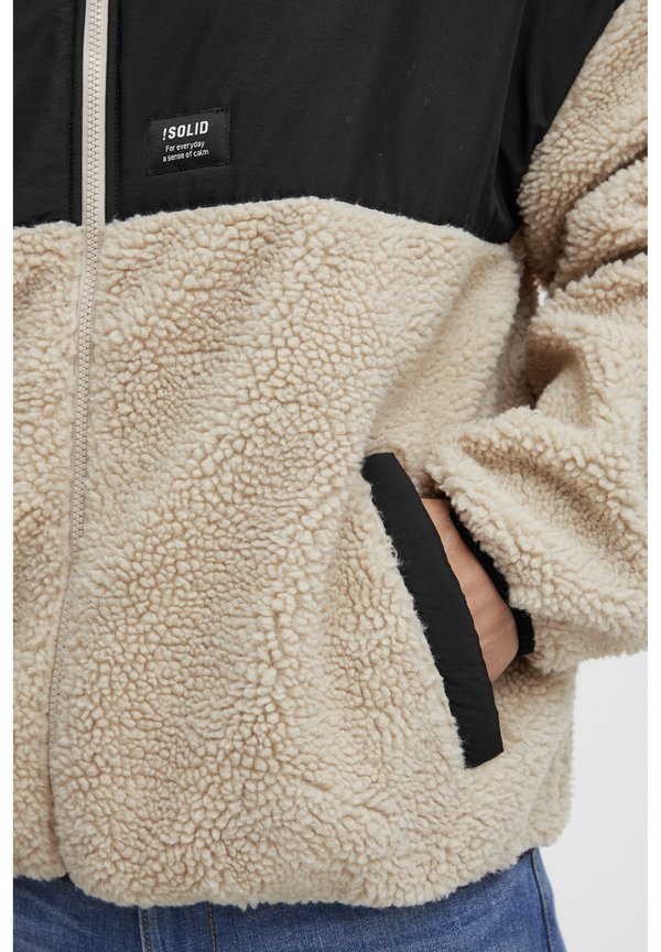 SDMark TEDDY - Fleece jacket - oatmeal3