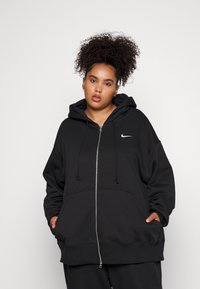 Nike Sportswear HOODIE LOOSE FIT - Sweatjakke - black