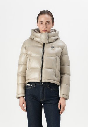 GLORIA - Winterjas - beige/red