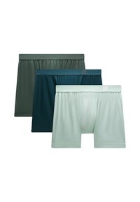 Vald, indochine blue pelican rainforest green