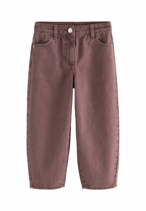BARREL - Blugi loose fit - chocolate brown