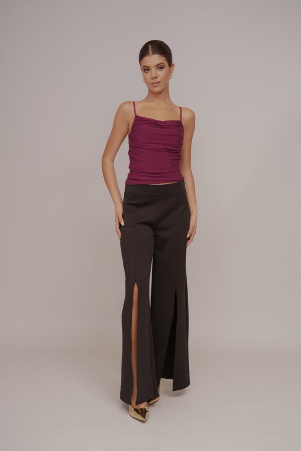 MARCEL STRAPPY - Top - magenta