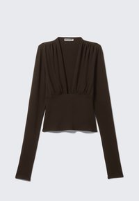 LONG SLEEVE - Maglietta a manica lunga - brown dark