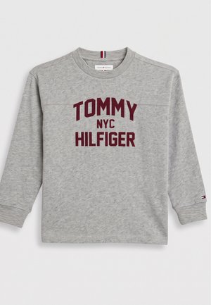 Tommy Hilfiger, LOGO LONG SLEEVE - T-shirt à manches longues - medium grey heather