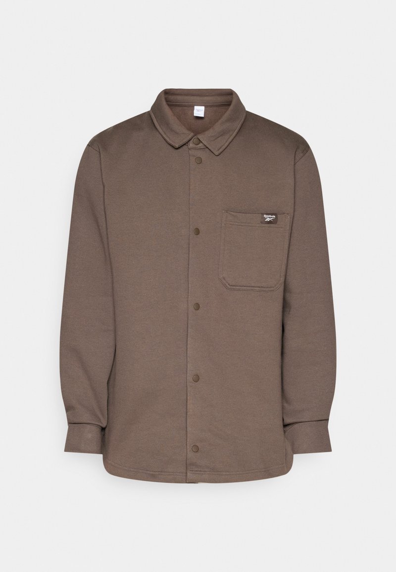 reebok classic jacket mens brown