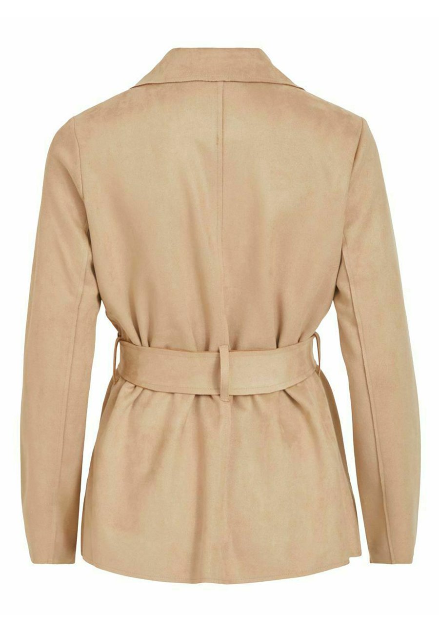 beige summer coat