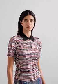 Missoni Pólóing - multicolor/red/pink/blu