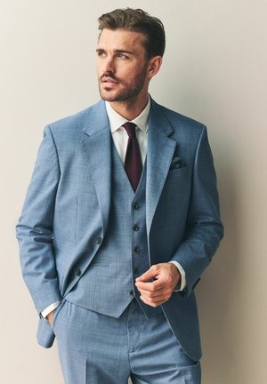 REGULAR FIT SIGNATURE NOVA FIDES - Suit jacket - blue