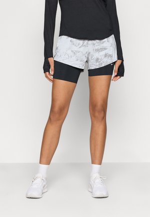 Šortky 2 v 1 - thunder grey/dark smoke grey/black