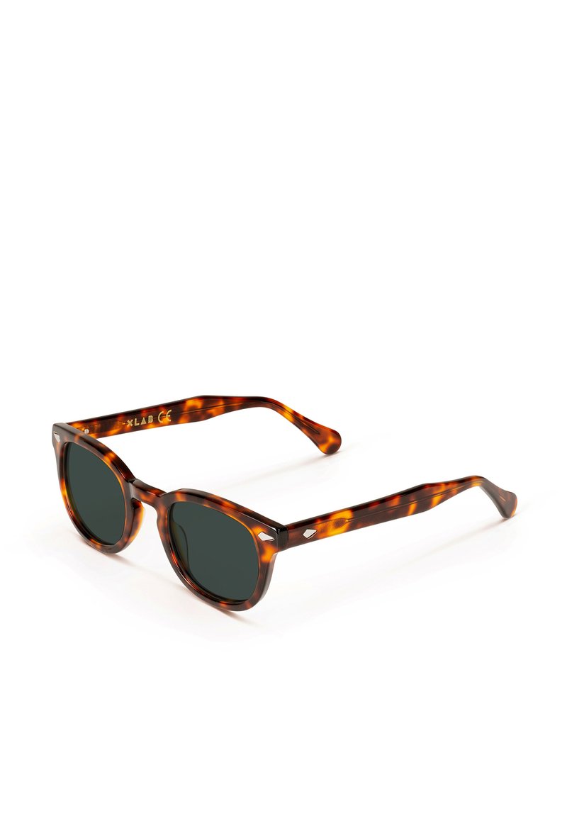XLAB Occhiali da sole - dark avana-dark green
