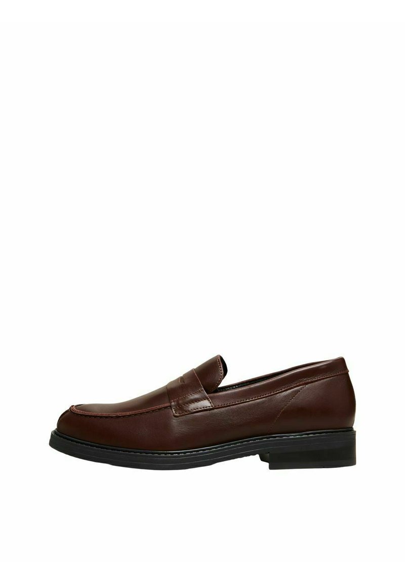 Selected Homme PENNY Polobotky chestnut/hnědá